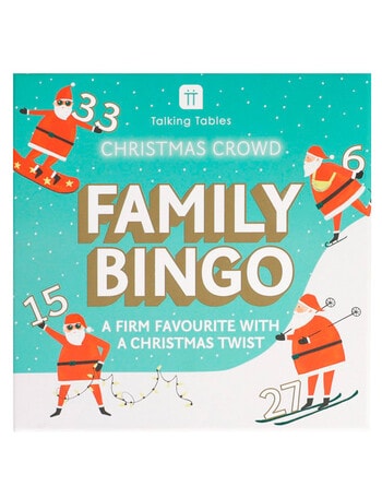Games Fun Santa Christmas Family Bingo product photo