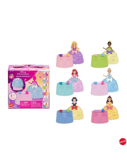 Disney Princess Princess Scented Cupcake Doll Reveal, Assorted product photo