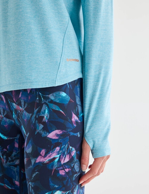 Superfit Limitless Long Sleeve Tee, Retro Blue product photo View 04 L