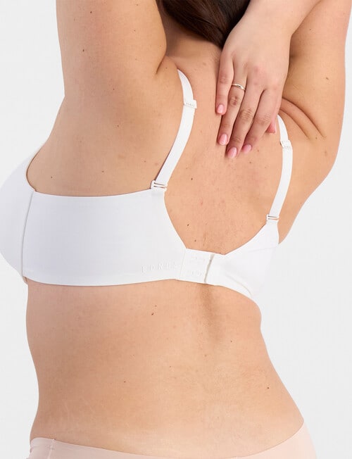 Bonds Bases Contour Bra, White, A-G product photo View 03 L