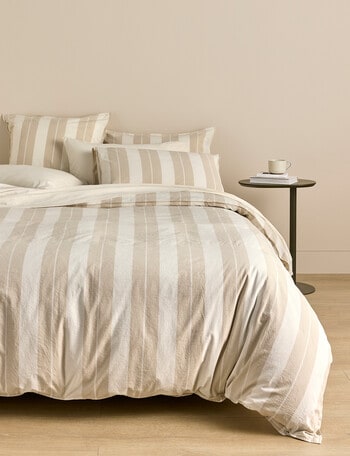 Haven Washed Cotton Marl Duvet Cover Set product photo