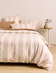 Haven Washed Cotton Marl Duvet Cover Set product photo View 03 S
