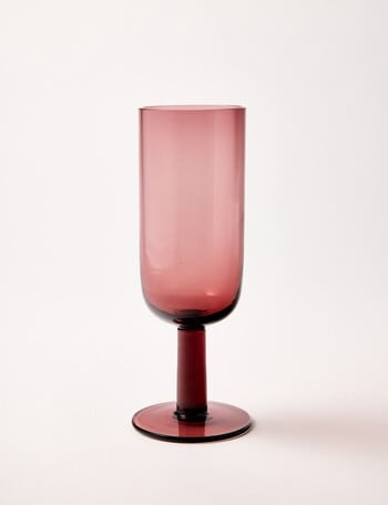 CinCin Ryder Flute Glass, Mulberry product photo