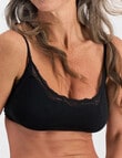 Bonds Bases Flex Lace Bralette, Black product photo View 03 S