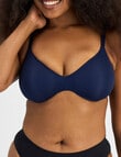 Bonds Bases Underwire U'Lined Bra, Black Sea, B-G product photo