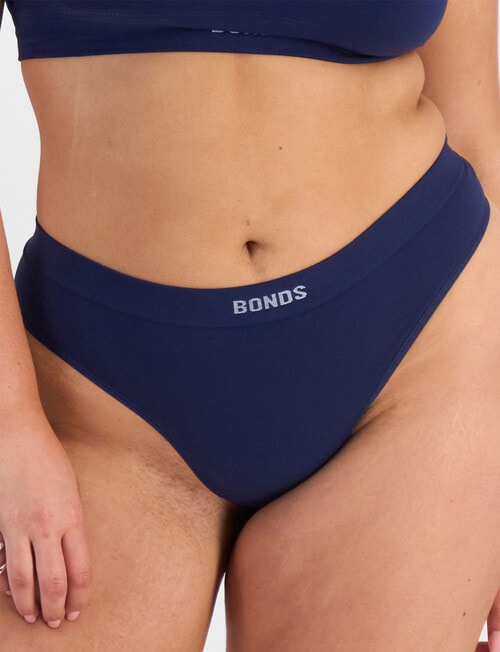 Bonds Bases Bamboo Gee Brief, Black Sea product photo