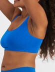 Bonds Bases Bamboo Crop Bra, Neptune Sky product photo View 02 S
