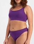 Bonds Bases Bikini Brief, Rich Amethyst product photo View 02 S