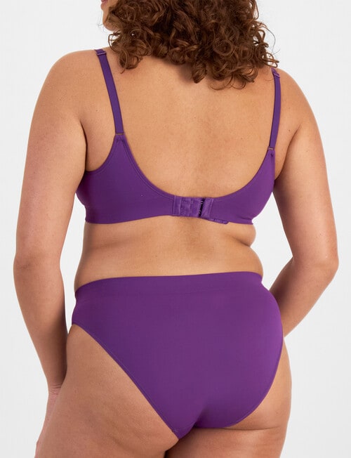 Bonds Bases Bikini Brief, Rich Amethyst product photo View 03 L