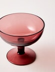 CinCin Ryder Coupe Glass, Mulberry product photo View 02 S