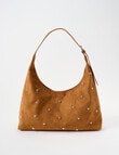 Whistle Whistle Stud Shopper Bag, Tan product photo View 02 S