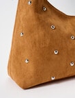 Whistle Whistle Stud Shopper Bag, Tan product photo View 05 S