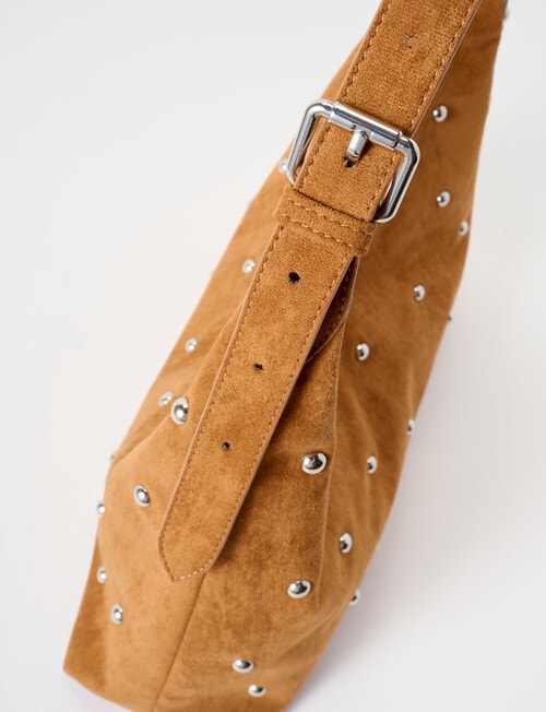 Whistle Whistle Stud Shopper Bag, Tan product photo View 06 L