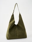 Whistle Faux Suede Tote Bag, Sea Kelp product photo