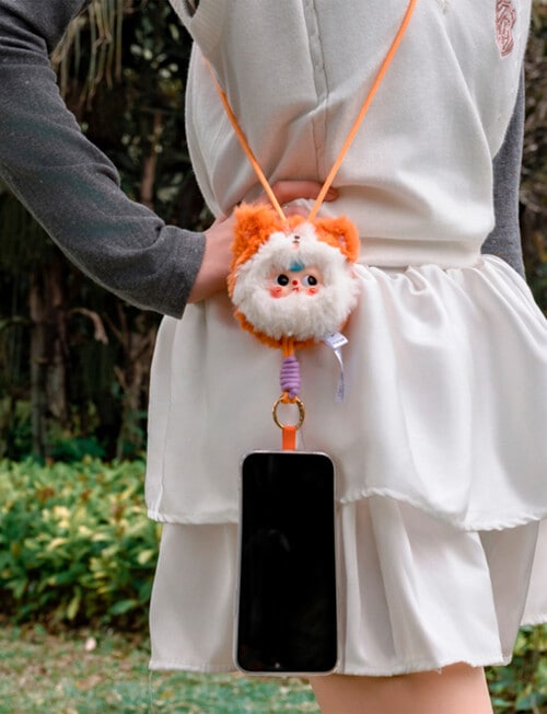 Baby Three Phone Strap Plush Blind Box, Assorted product photo View 02 L