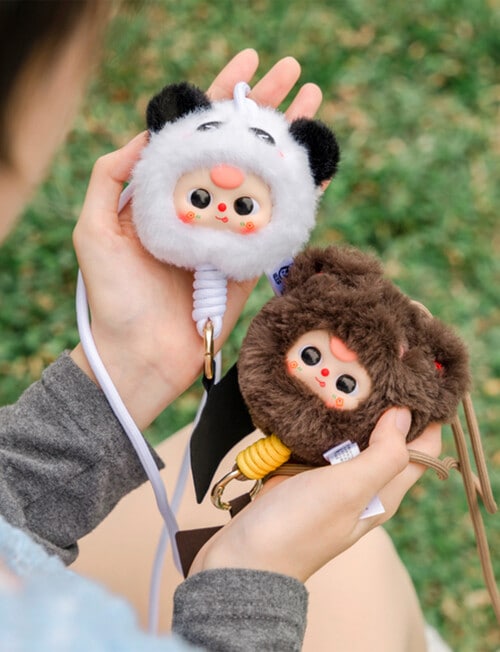 Baby Three Phone Strap Plush Blind Box, Assorted product photo View 04 L