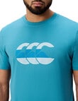 Canterbury Fundamentals Tee, Blue Storm product photo View 03 S