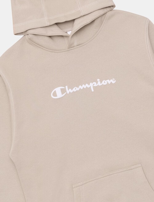 Champion Script Puff Hoodie, Frost product photo View 03 L