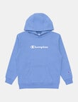 Champion Script Puff Hoodie, Blue product photo