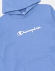 Champion Script Puff Hoodie, Blue product photo View 03 S