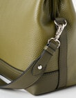 Pebble Look Crossbody Bag, Olive product photo View 05 S