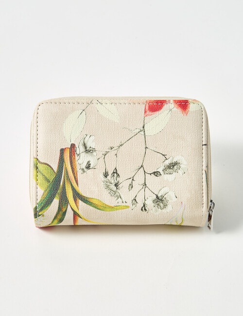 Pronta Moda Floral Print Wallet, Floral product photo View 02 L