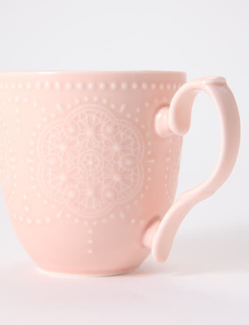 Kate Reed Parlour Lace Mug, 320ml, Pink product photo View 03 L