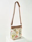 Pronta Moda Floral Print Crossbody Bag, Multi product photo