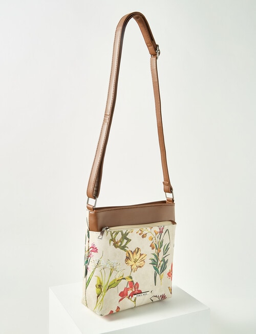 Pronta Moda Floral Print Crossbody Bag, Multi product photo