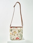 Pronta Moda Floral Print Crossbody Bag, Multi product photo View 03 S