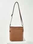Pronta Moda Seagrass Crossbody Bag, Tan product photo View 03 S