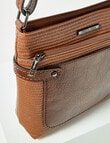 Pronta Moda Seagrass Crossbody Bag, Tan product photo View 04 S