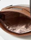 Pronta Moda Seagrass Crossbody Bag, Tan product photo View 05 S