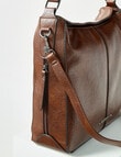 Pronta Moda Slouch Shoulder Bag, Tan product photo View 02 S