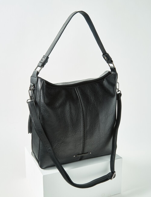 Slouch Shoulder Bag, Black product photo
