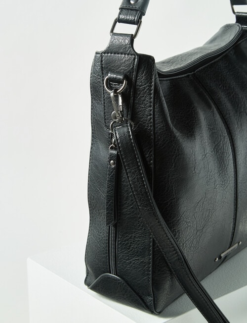 Slouch Shoulder Bag, Black product photo View 02 L