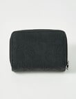 Pronta Moda Paisley Bifold Wallet, Black product photo View 02 S
