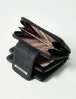 Pronta Moda Paisley Bifold Wallet, Black product photo View 04 S