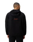 Canterbury Tempo Woven Pack Away Full-Zip Jacket, Black product photo View 02 S
