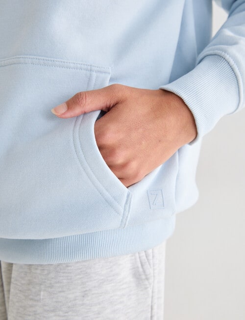 Zest Lounge Brushed Hoodie, Frost product photo View 08 L