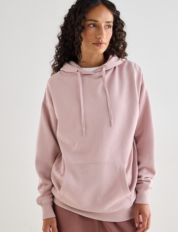 Zest Lounge Brushed Hoodie, Pink product photo