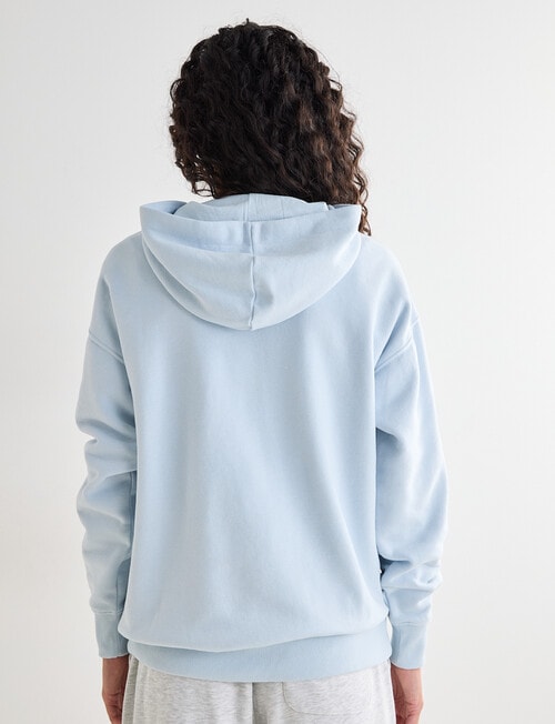 Zest Lounge Brushed Hoodie, Frost product photo View 02 L