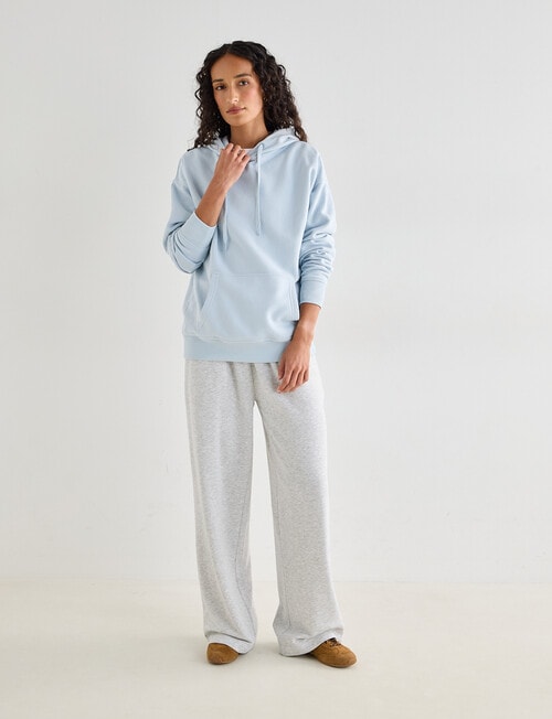 Zest Lounge Brushed Hoodie, Frost product photo View 03 L