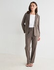 Oliver Black Long Sleeve Classic Blazer, Truffle product photo View 03 S