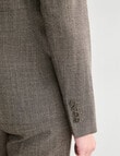 Oliver Black Long Sleeve Classic Blazer, Truffle product photo View 06 S