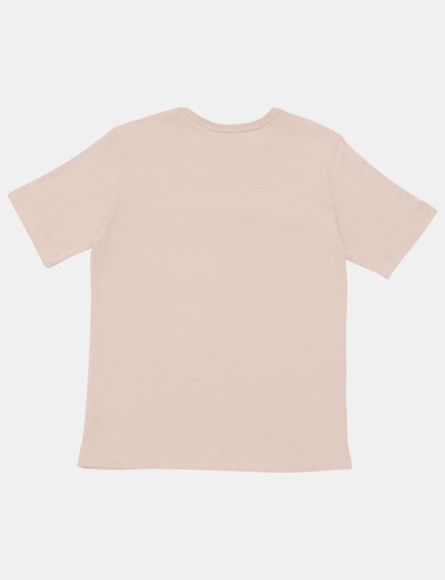 Champion Script Puff Short Sleeve Tee, Frost product photo View 02 L