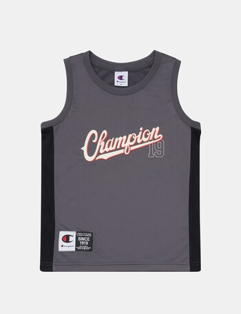 Champion Basketball Mesh Tank Top, Nine Iron product photo