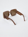 Whistle Bettina Sunglasses, Brown product photo View 03 S