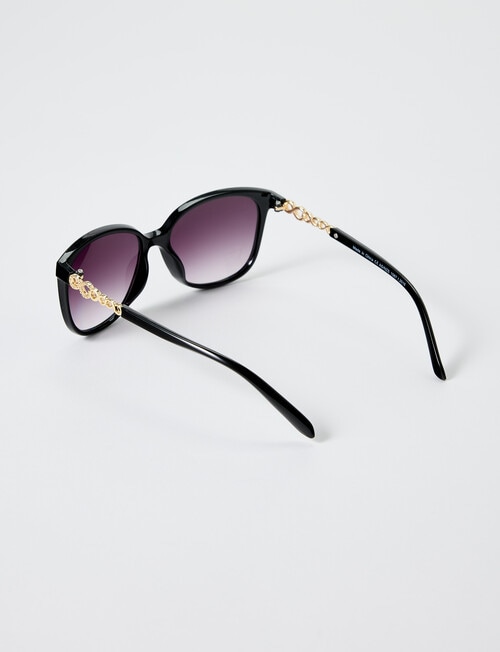 Whistle Mia Sunglasses, Black product photo View 03 L