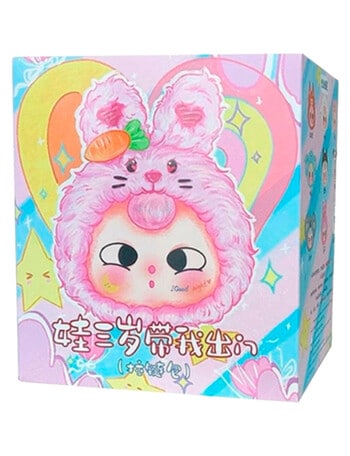 Baby Three Take Me Out Zipper Bag Plush Blind Box, Assorted product photo